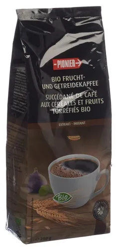 PIONIER, PIONIER Bio Frucht- & Getreidekaffee Extrakt Nachfüllbeutel (250g)