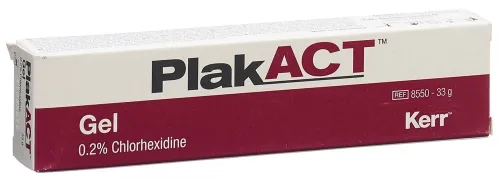 PlakACT, PlakACT Gel 0.2 % Chlorhexidin (33g)