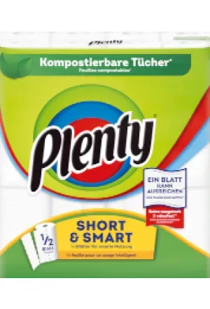 Plenty, Plenty Haushaltstücher Smart, 90 Blatt (2 Stk)