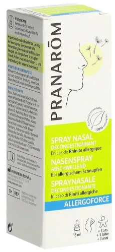 PRANARÖM, PRANARÖM Allergoforce Nasenspray abschwellend Bio (15ml)
