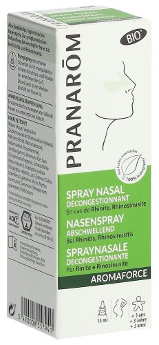 Pranarôm, PRANARÖM Aromaforce Nasalspray abschwellend Bio (15ml)