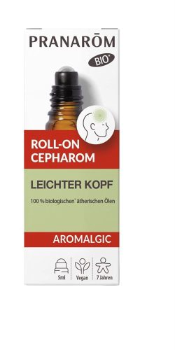 PRANARÖM, PRANARÖM AROMALGIC Cepharom Roll-on Leichter Kopf (5ml)