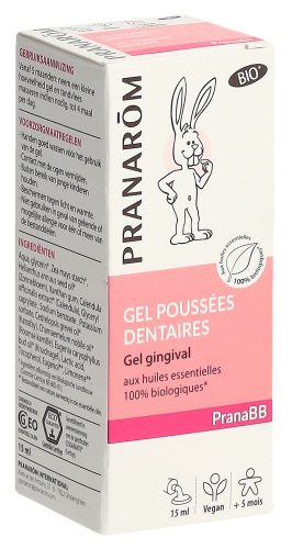 Pranarôm, PRANARÖM PranaBB Zahnungsgel Bio (15ml)