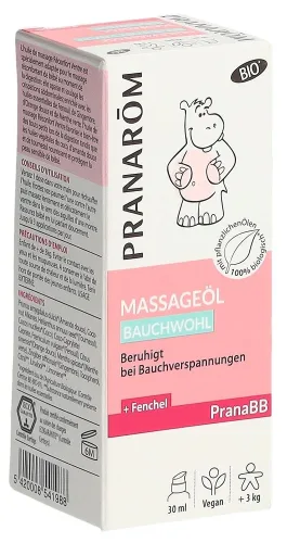 PRANARÖM, PRANARÖM PranaBB Massageöl Bauchwohl Bio (30ml)