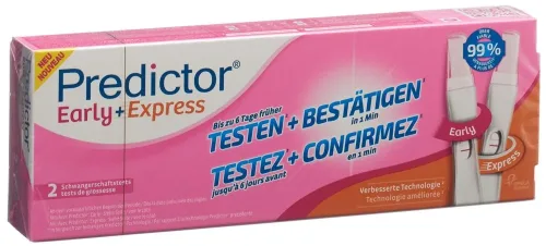 Predictor, PREDICTOR EARLY+EXPRESS Schwangerschaft Test (2 Stk)