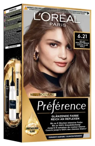 L'Oréal Paris, L'Oréal Paris - Permanent Coloration, 1 Stück, . Helles Perlmuttbraun/Châtain clair perlé