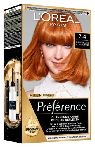 L'Oréal Paris, L'Oréal Paris - Permanent Coloration, 1 Stück, . Kupferblond/Blond cuivré
