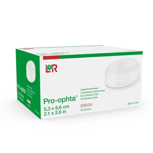 Pro-ophta, Pro-ophta Augenkompressen 5.3x6.6cm steril (50 Stk)