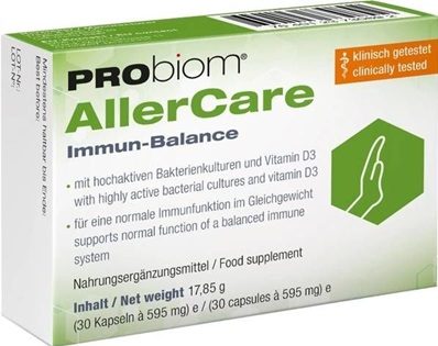 PRObiom, PRObiom AllerCare Immun-Balance Kapseln (30 Stk)