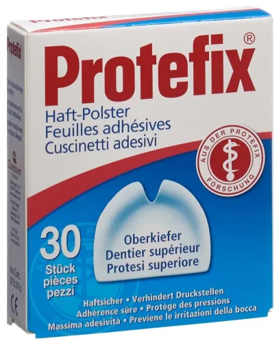 Protefix, Protefix Haft-Polster Oberkiefer (30 Stk)