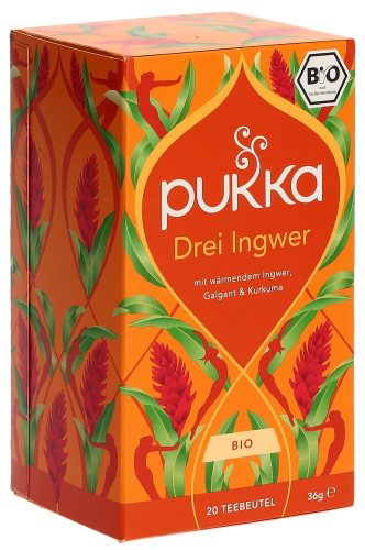 Pukka, Pukka Drei Ingwer Tee Bio (20 Beutel)