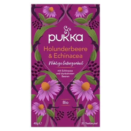 Pukka, Pukka Holunderbeere & Echinacea Bio-Tee (20 Beutel)