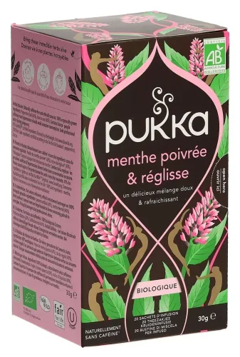 Pukka, pukka Pfefferminz und Lakritze
