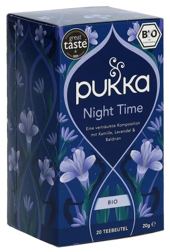 Pukka, Pukka Night Time Tee Bio (20 Beutel)