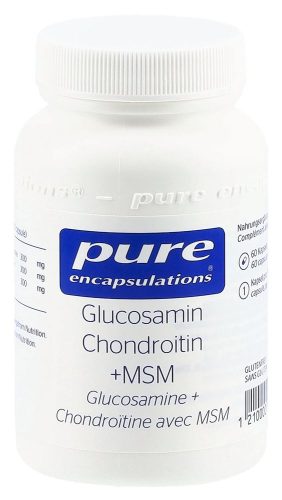 Pure Encapsulations, Pure Encapsulations Glucosamin Chondroitin + MSM Kapseln (60 Stk)