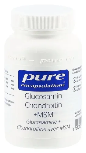 Pure Encapsulations, Pure Encapsulations Glucosamin Chondroitin + MSM Kapseln (60 Stk)