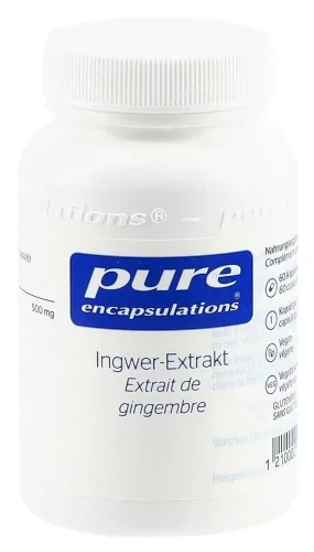 Pure Encapsulations, Pure Encapsulations Ingwer Extrakt Kapseln (60 Stk)