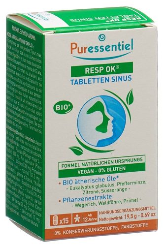 Puressentiel, Puressentiel Atemwege Sinus Tabletten (15 Stk)