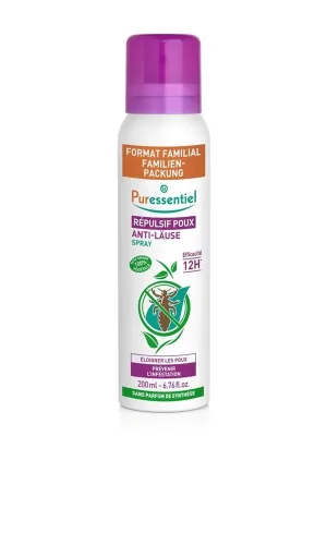 Puressentiel, Puressentiel Anti-Läuse Abwehrspray Familienformat (200ml)