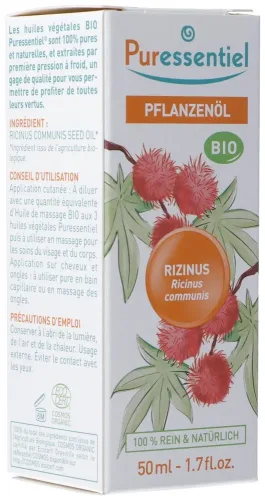 Puressentiel, Puressentiel Pflanzenöl Rizinus Bio (50ml)