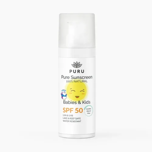 Puru Pure Sonnencreme Babys & Kinder Spf50 Rundfl 50 ml