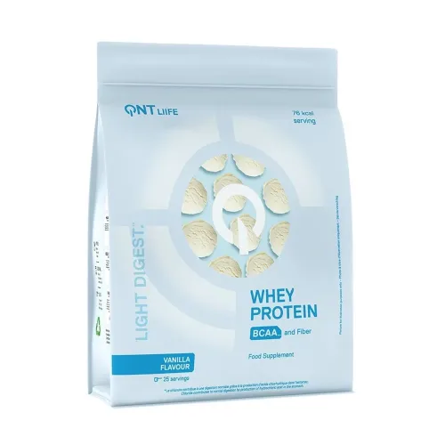 QNT, QNT Light Digest Whey Vanilla 500 g Proteinpulver Weiss, Herren, Größe: 0