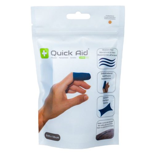 Quick Aid, Quick Aid Pflaster latexfrei hautfarbig (6cm x 100cm)