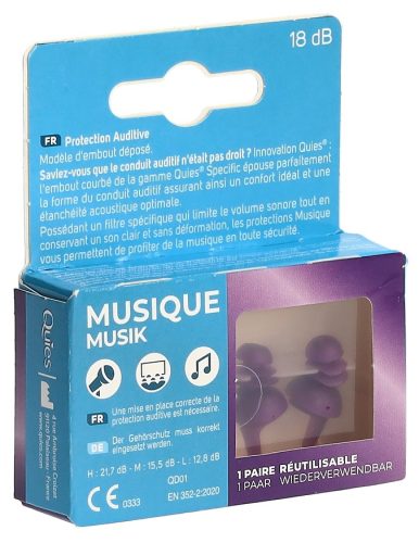 Quies, Quies Specific Musik (1 Paar)