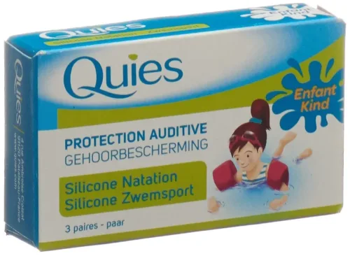 Quies, Quies Wassergehörschutz Silikon Kinder (3x2 Stk)