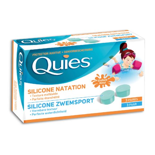 Quies, Quies Wassergehörschutz Silikon Kinder (3x2 Stk)