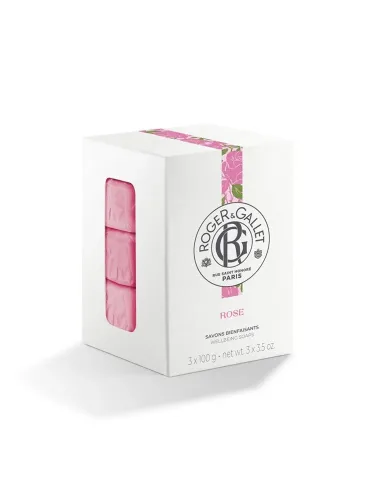 Roger & Gallet, Roger & Gallet - Rose Box mit 3 Wohlfühl-Seifen, Set