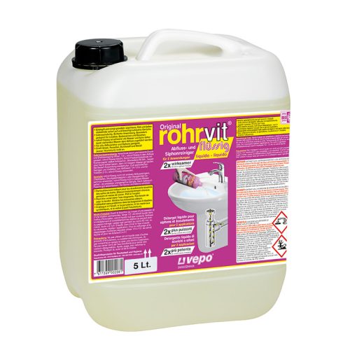 Original rohrvit, rohrvit Abflussreiniger gebrauchsfertig (5l)