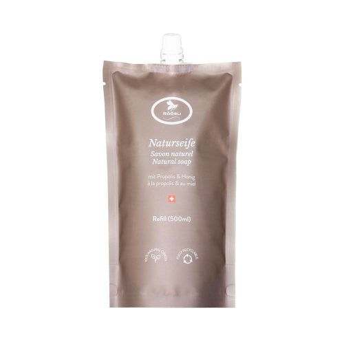 RÖÖSLI, RÖÖSLI Naturseife Nachfüllbeutel (500ml)