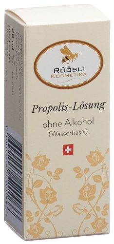 RÖÖSLI, RÖÖSLI KOSMETIKA Propolis-Lösung, Ohne Alkohol (20ml)
