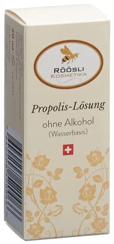 RÖÖSLI, RÖÖSLI KOSMETIKA Propolis-Lösung, Ohne Alkohol (20ml)