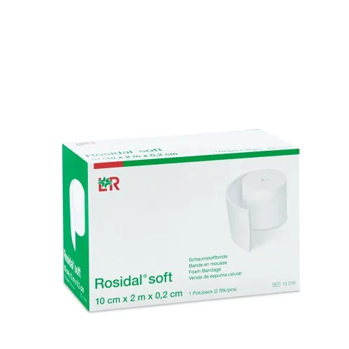 Rosidal, Rosidal soft Schaumstoffbinde 2.0mx10cmx0.2cm (2 Stk)
