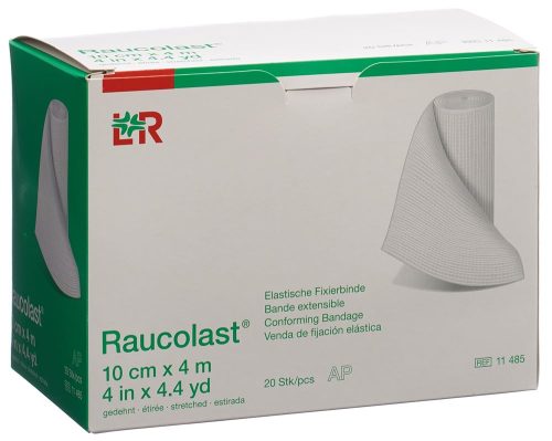 Raucolast, Raucolast elastische Fixierbinde 10cmx4m (20 Stk)