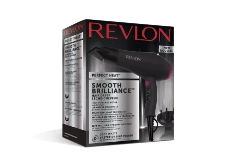 REVLON, Revlon Haartrockner "Smooth Brilliance AC" 2.000 W 2 Aufsätze