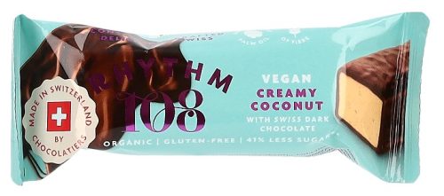 Rhythm 108, RHYTHM108 Super Coconut Dark Chocolate Bar (33g)