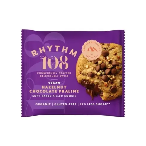Rhythm 108, RHYTHM108 Hazelnut Chocolate Praline So Cookie (12 x 50g)