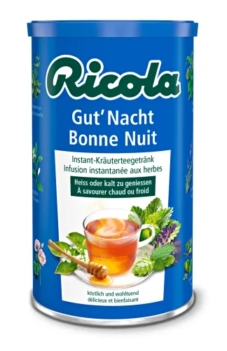 Ricola, Ricola Instant-Tee Gut'Nacht Dose (200g)