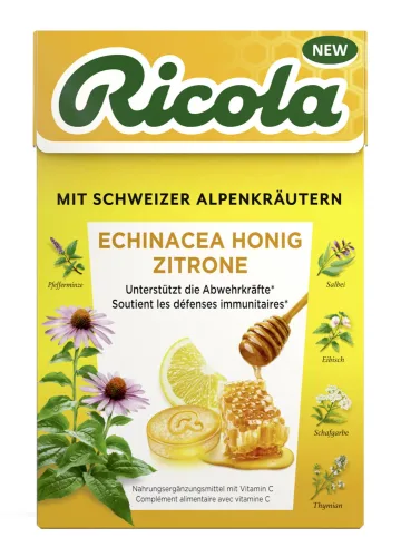 Ricola, Ricola Echinacea Honig Zitrone Bonbon (50g)