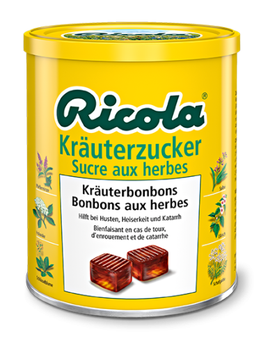 Ricola, Ricola Kräuterzucker Bonbons Dose (250g)