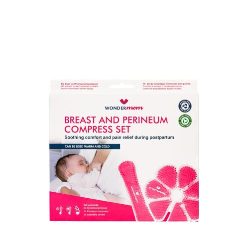 Wondermom, Wondermom Warm & Kalt Brust- und Wochenbett Kompresse Set (3-teilig)