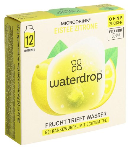 waterdrop, waterdrop Microdrink Eistee Zitrone (12 Stk)