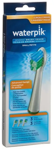 Waterpik, Waterpik SR SB 3E small Ersatz-Zahnbürsten – Ersatzbürste/Zahnpflege Zubehör – weiss