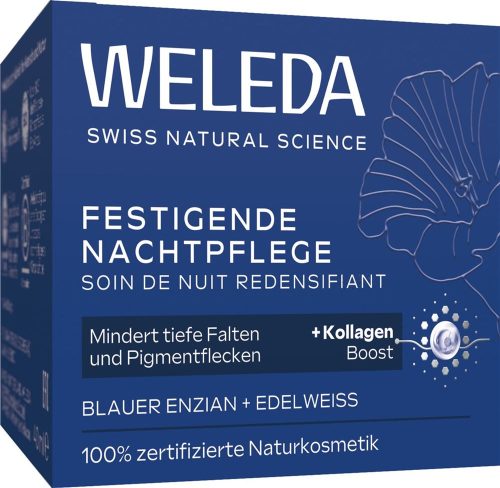 Weleda, Weleda - Festigende Nachtpflege Blauer Enzian & Edelweiss, 40 ml
