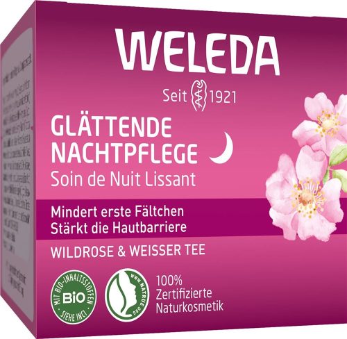 undefined, Weleda Nachtpflege glättend Wildrose & Weisser Tee 40 ml