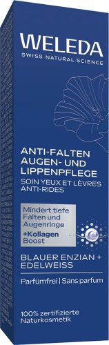 Weleda, Weleda - Anti-Falten Augen- und Lippenpflege Blauer Enzian & Edelweiss, 10 ml