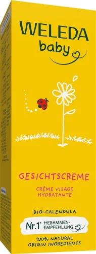 Weleda, Weleda Calendula Gesichtscreme Babycreme & Öle 50 ml